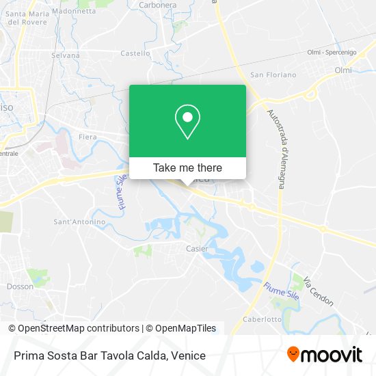 Prima Sosta Bar Tavola Calda map