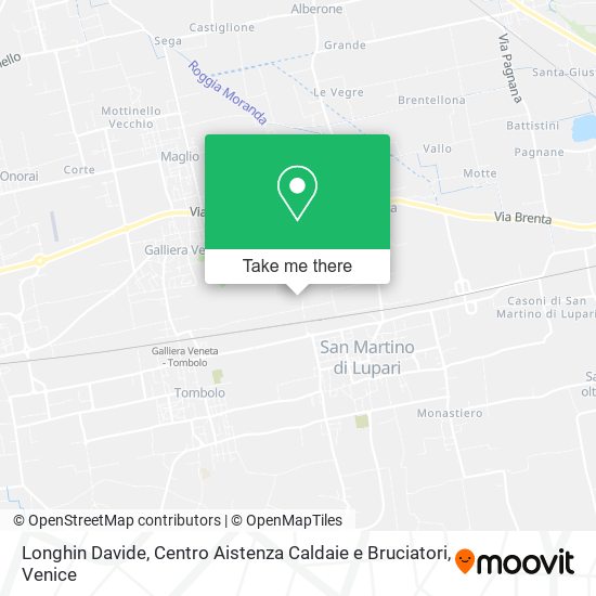 Longhin Davide, Centro Aistenza Caldaie e Bruciatori map