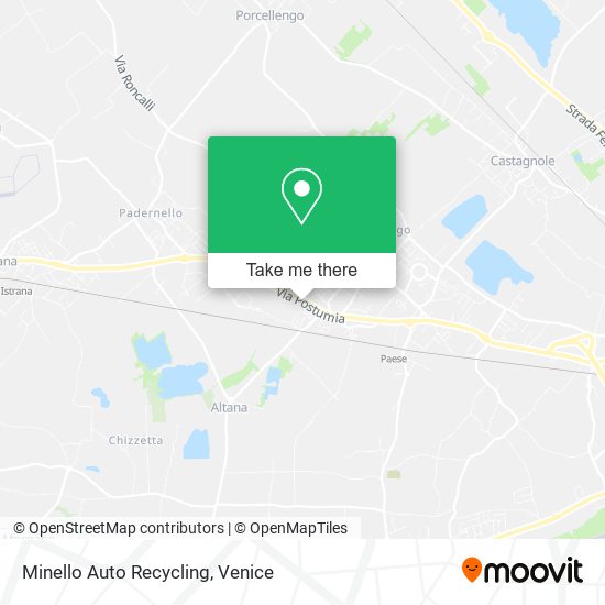 Minello Auto Recycling map