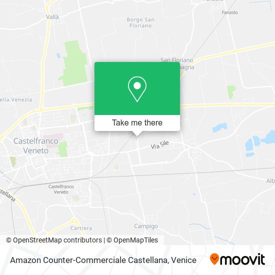 Amazon Counter-Commerciale Castellana map