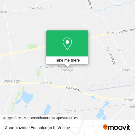Associazione Fossalunga.It map
