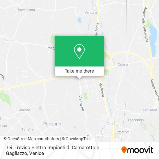 Tei. Treviso Elettro Impianti di Camarotto e Gagliazzo map