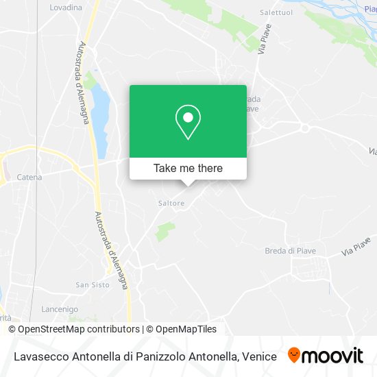 Lavasecco Antonella di Panizzolo Antonella map