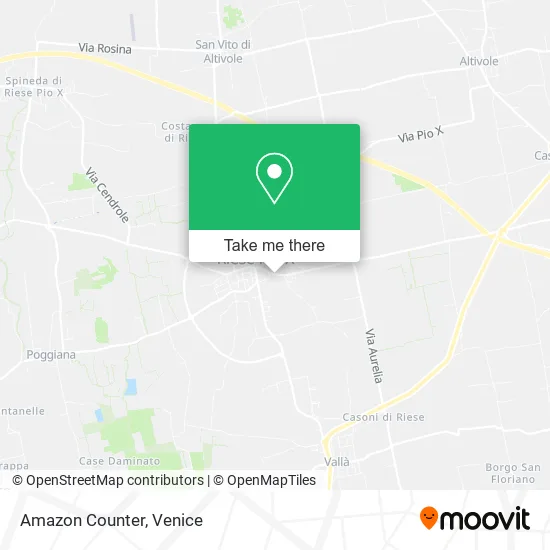 Amazon Counter map