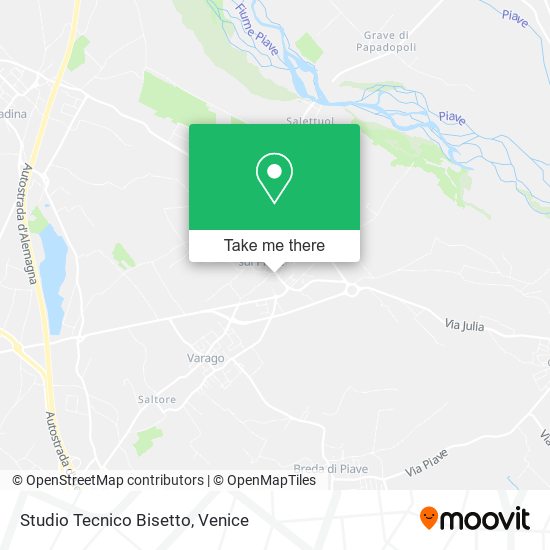 Studio Tecnico Bisetto map