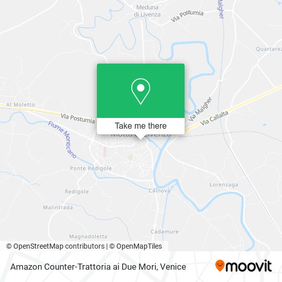 Amazon Counter-Trattoria ai Due Mori map