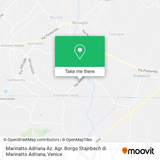 Marinatto Adriana Az. Agr. Borgo Stajnbech di Marinatto Adriana map