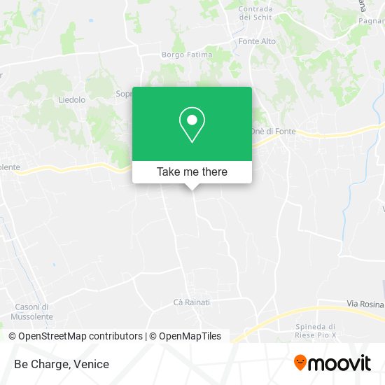 Be Charge map