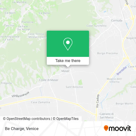 Be Charge map
