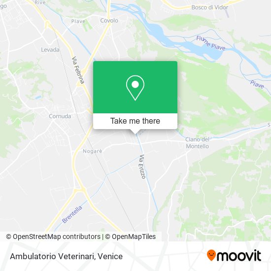 Ambulatorio Veterinari map