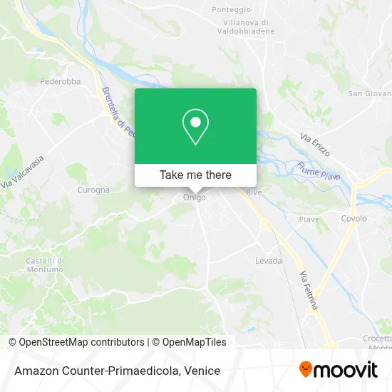 Amazon Counter-Primaedicola map