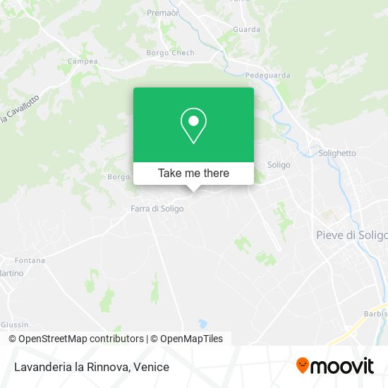 Lavanderia la Rinnova map