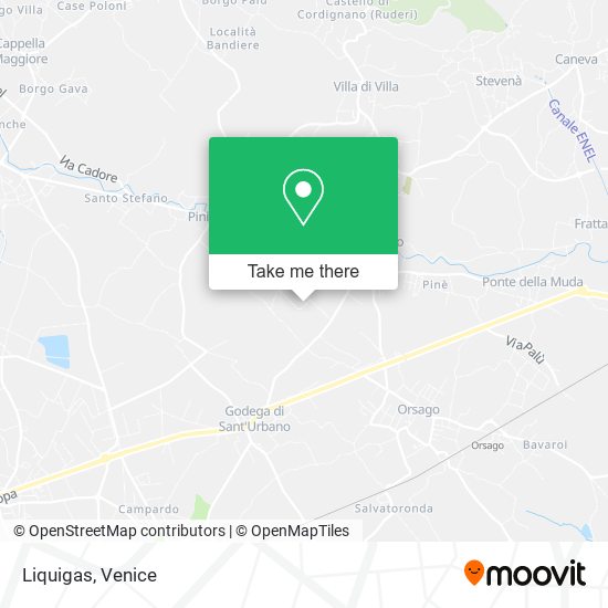 Liquigas map