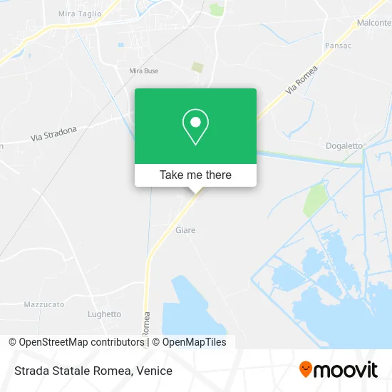 Romea State Road map