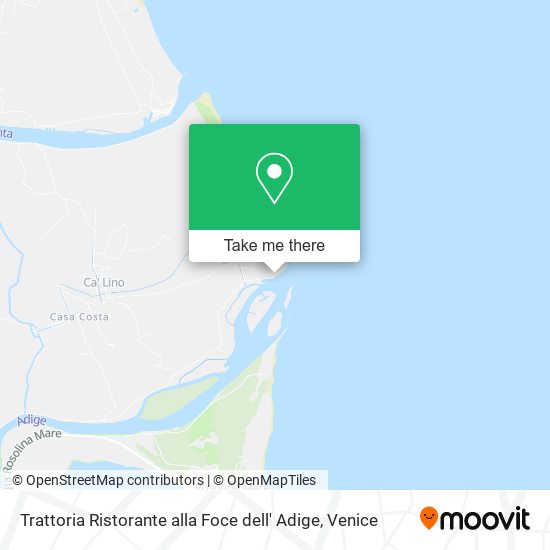 Trattoria Ristorante alla Foce dell' Adige map