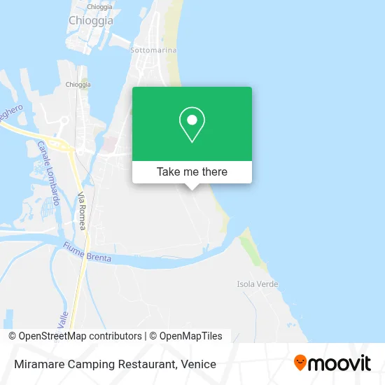 Miramare Camping Restaurant map