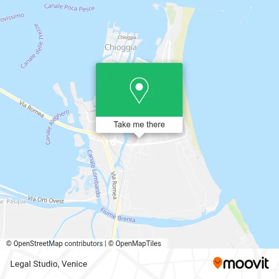 Legal Studio map