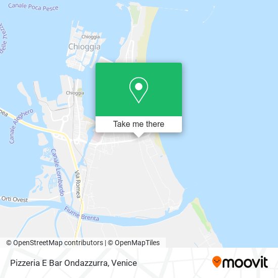 Pizzeria E Bar Ondazzurra map