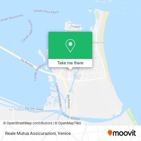 Reale Mutua Assicurazioni map