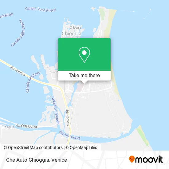 Che Auto Chioggia map