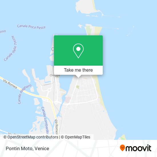 Pontin Moto map