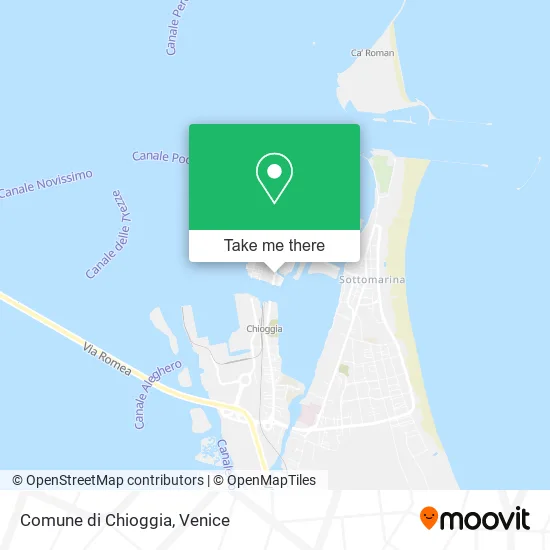 Chioggia Municipality map