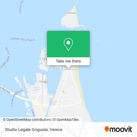 Studio Legale Griguolo map