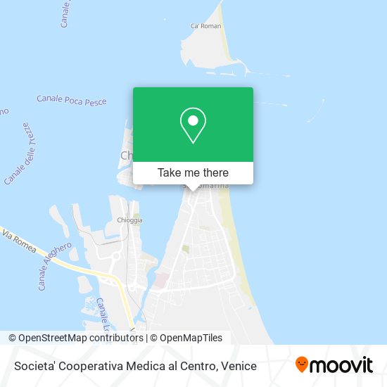Societa' Cooperativa Medica al Centro map