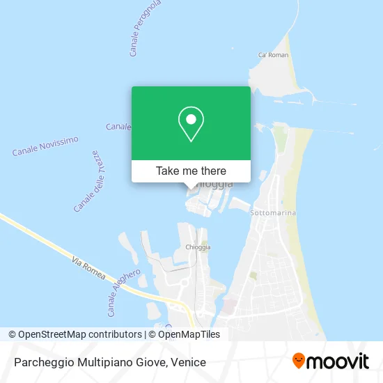 Parcheggio Multipiano Giove map