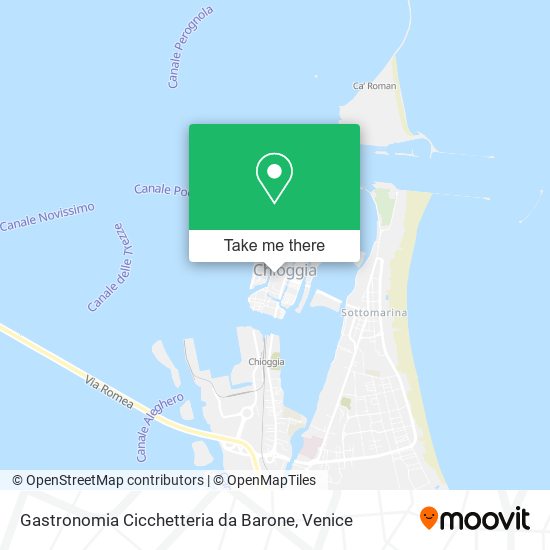 Gastronomia Cicchetteria da Barone map