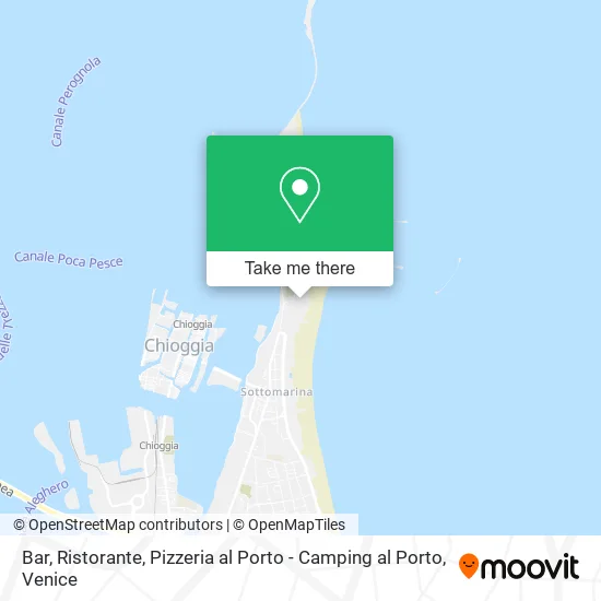 Bar, Ristorante, Pizzeria al Porto - Camping al Porto map