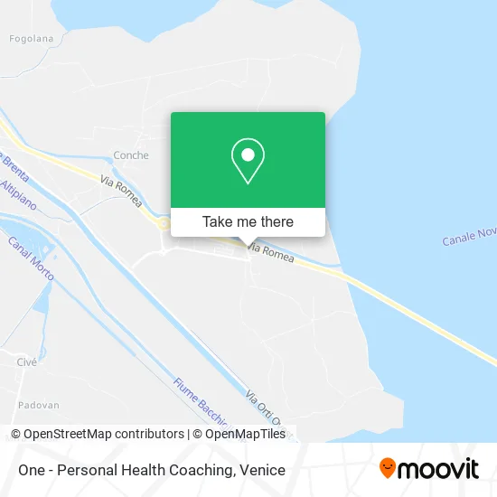 One - Personal Health Coaching map