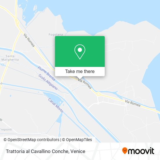 Trattoria al Cavallino Conche map