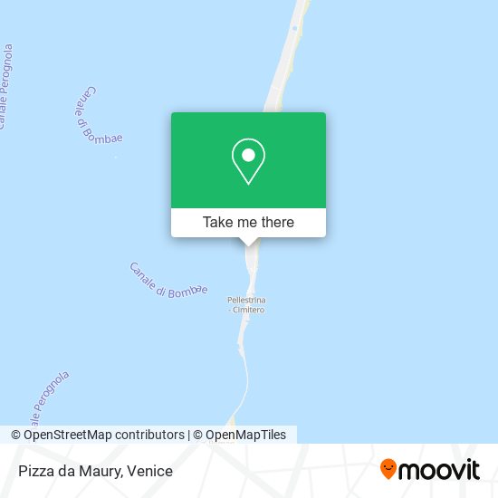Pizza da Maury map