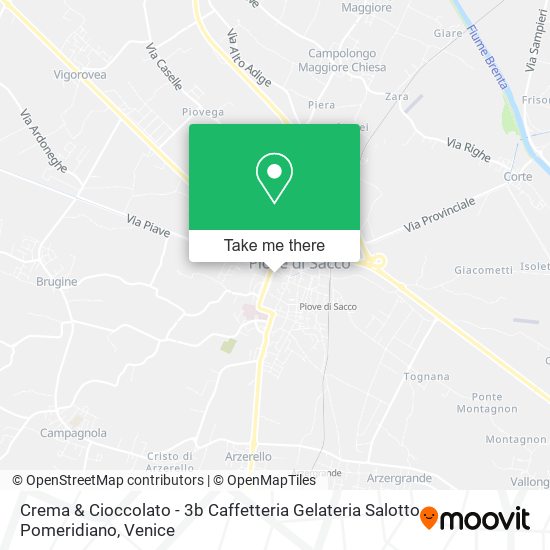 Crema & Cioccolato - 3b Caffetteria Gelateria Salotto Pomeridiano map