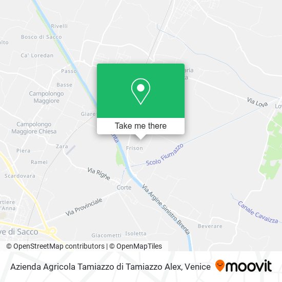 Azienda Agricola Tamiazzo di Tamiazzo Alex map