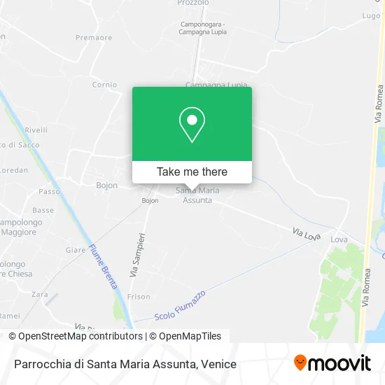 Santa Maria Assunta Parish map