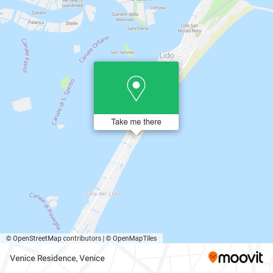 Venice Residence map