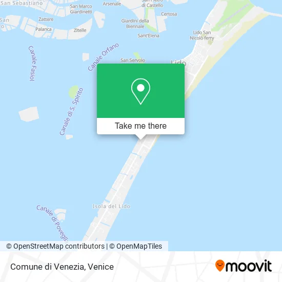 Comune di Venezia map