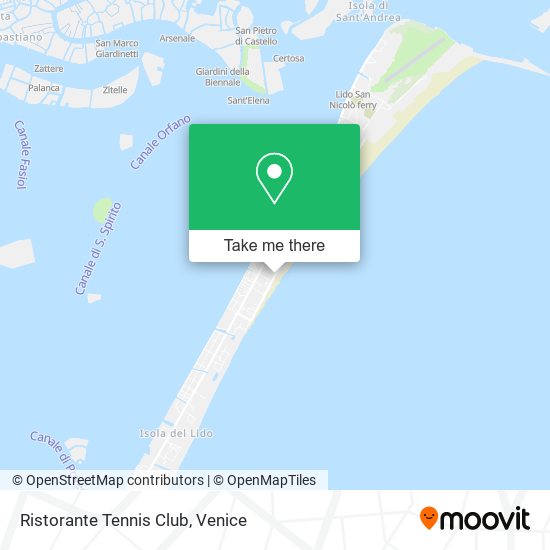 Ristorante Tennis Club map