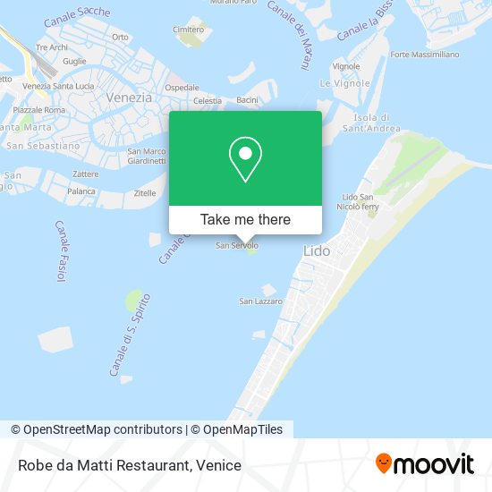 Robe da Matti Restaurant map