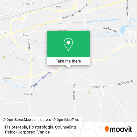 Fisioterapia, Posturologia, Counseling Psico / Corporeo map