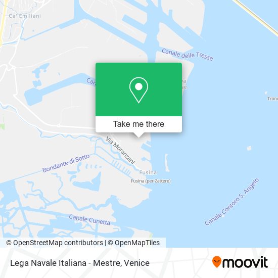 Lega Navale Italiana - Mestre map