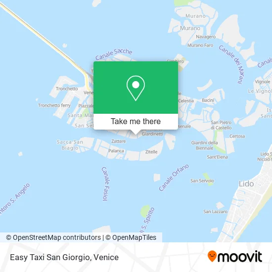 Easy Taxi San Giorgio map