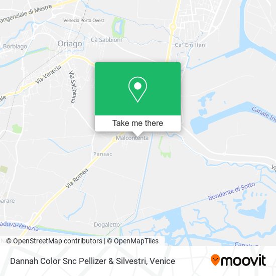 Dannah Color Snc Pellizer & Silvestri map