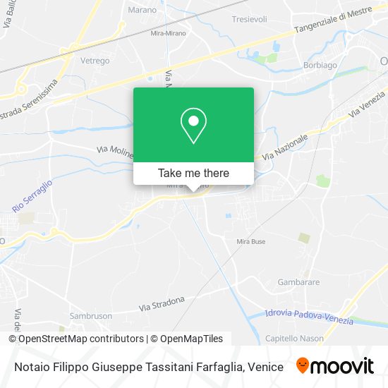 Notaio Filippo Giuseppe Tassitani Farfaglia map