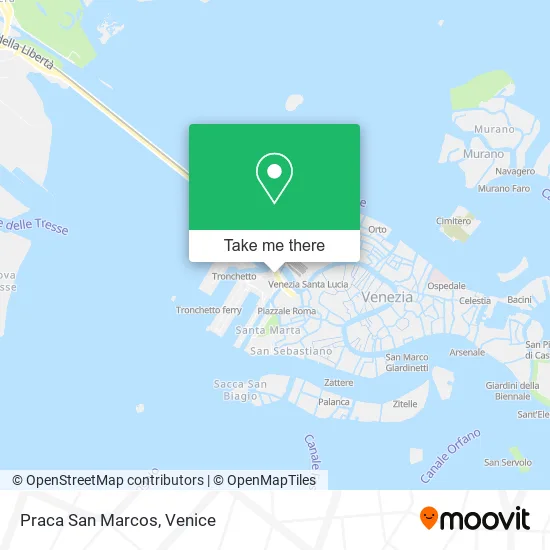 Praca San Marcos map