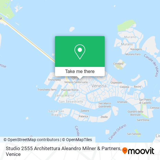 Studio 2555 Architettura Aleandro Milner & Partners map
