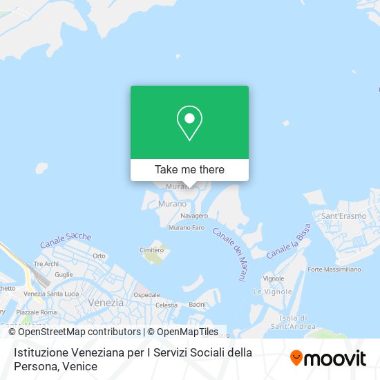 Istituzione Veneziana per I Servizi Sociali della Persona map