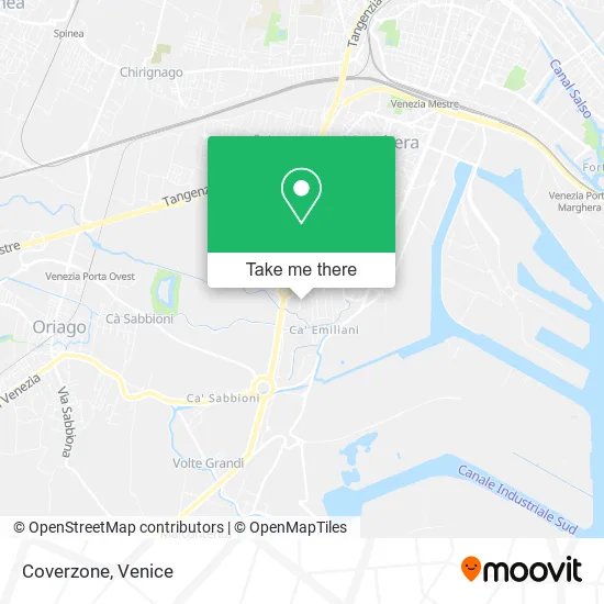 Coverzone map
